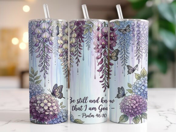 Christian Faith Scripture Tumbler Wrap