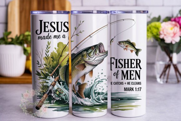 Fisher of Men Christian Fish Tumbler