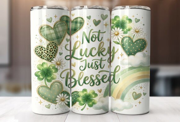 Happy St Patrick's Day 20oz Tumbler Wrap
