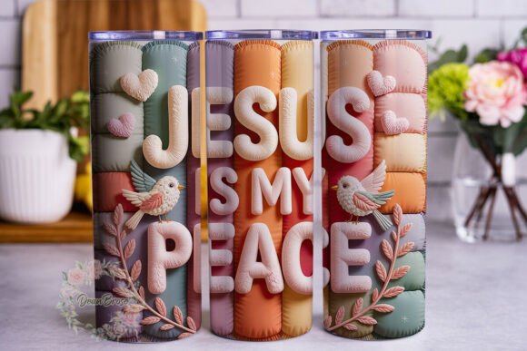 Jesus is My Peace 20oz Tumbler Wrap