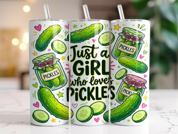 Just a Girl Who Loves Pickles Tumbler