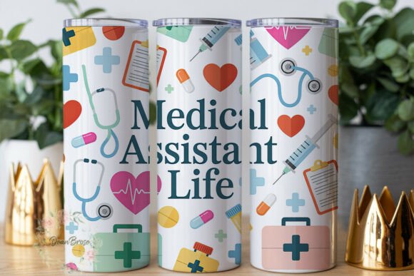 Medical Assistant Life 20oz Tumbler Wrap