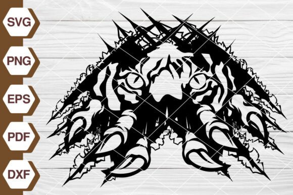 Tiger Claws Scratch SVG EP535